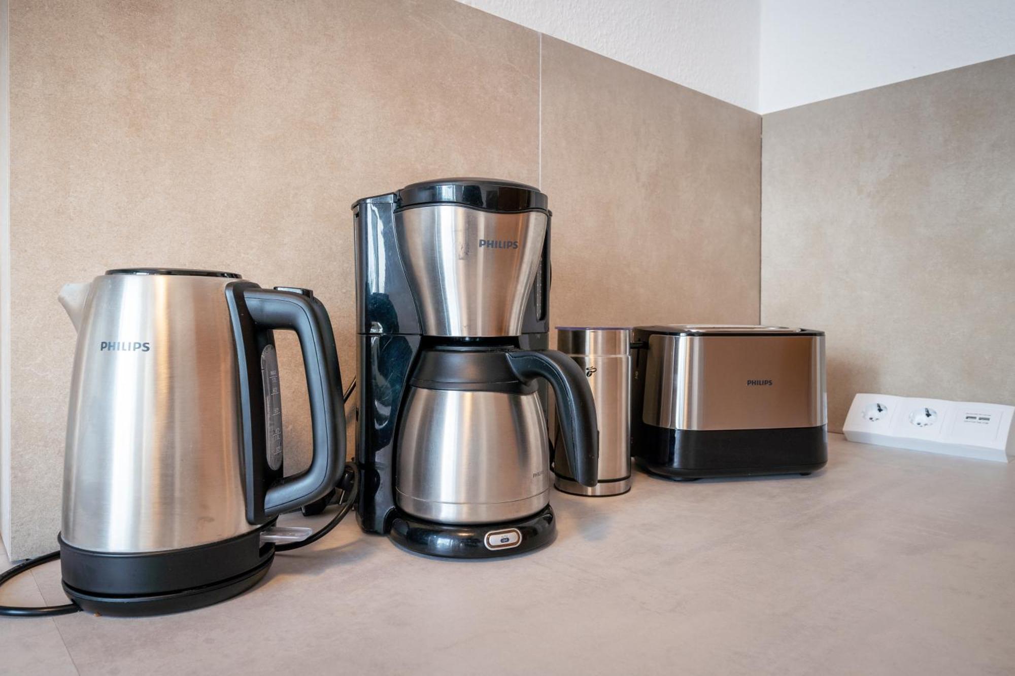 Cityapartment Wagner Mit Netlix Bielefeld Bagian luar foto
